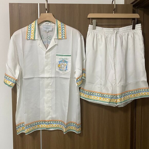 Casablanca Vintage Embroidered Suit - Picture 1 of 12